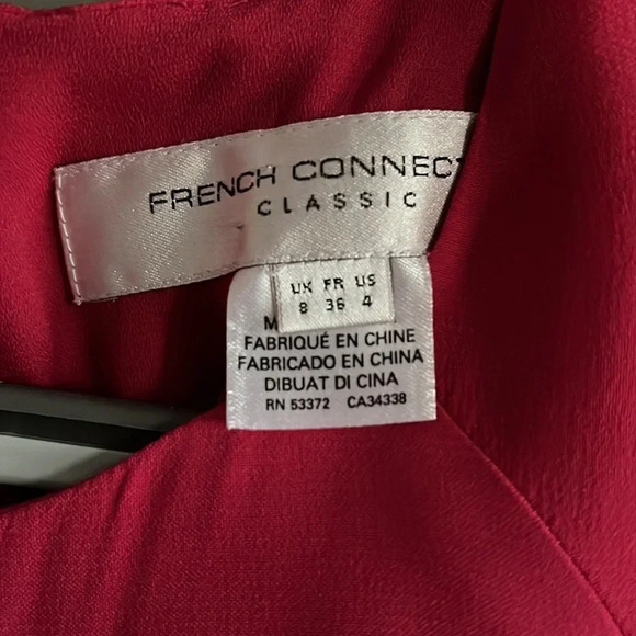 (2) Amazing Pink Dresses- French Connection & Banana Republic - Picture 3 of 5